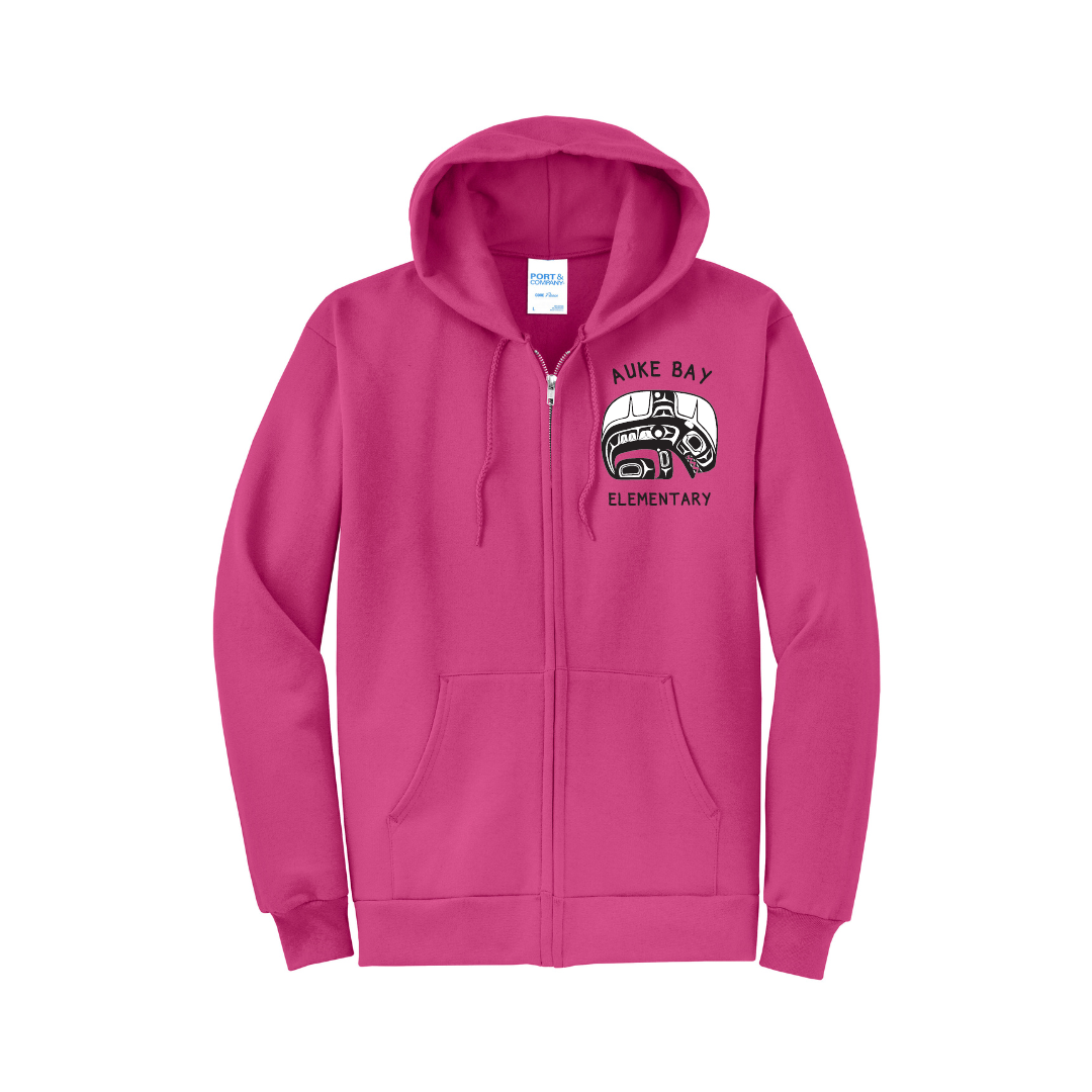 Adult full zip hoodie