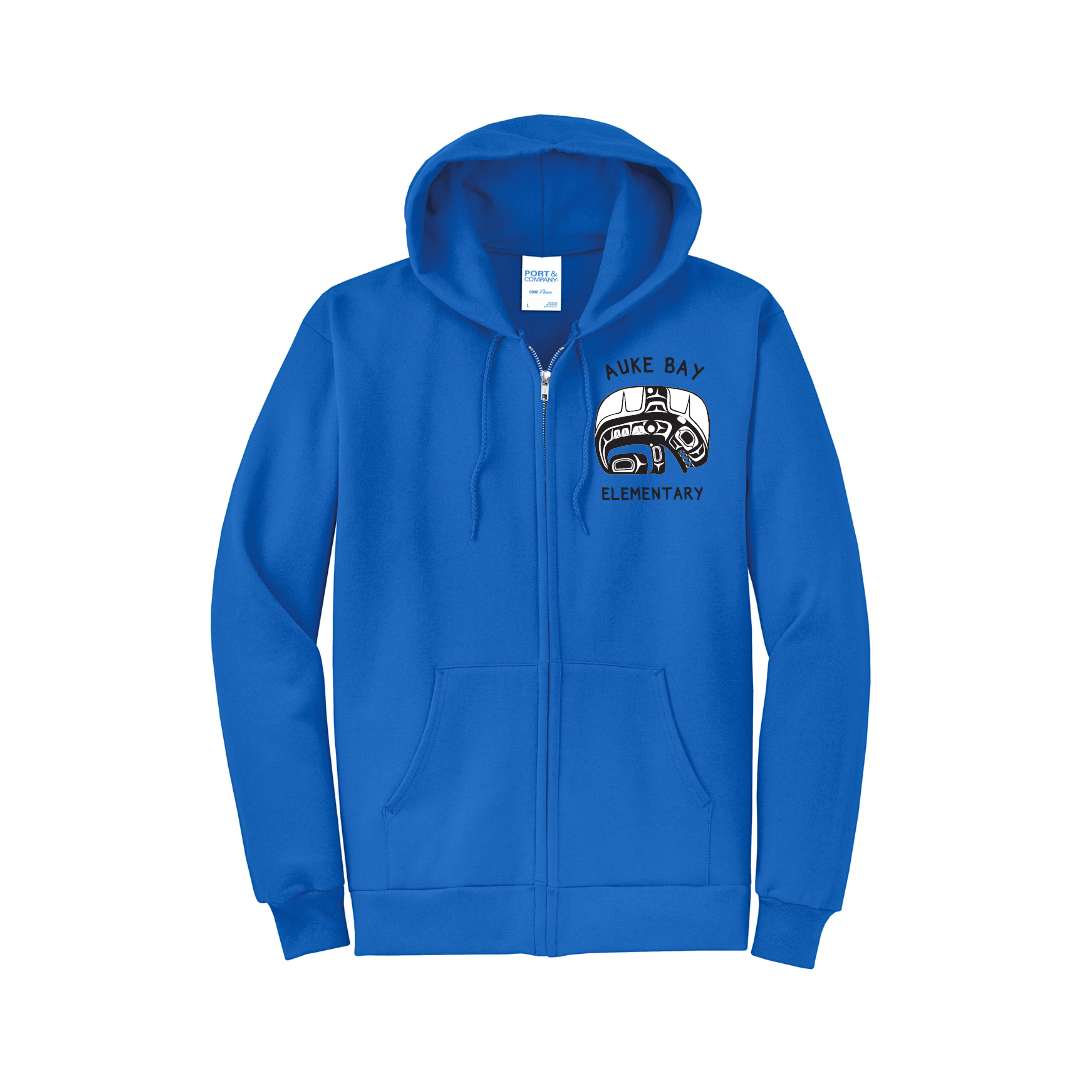 Adult full zip hoodie