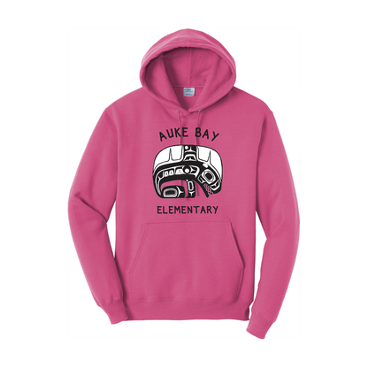 Auke Bay Pullover Hoodie with Full Front Print