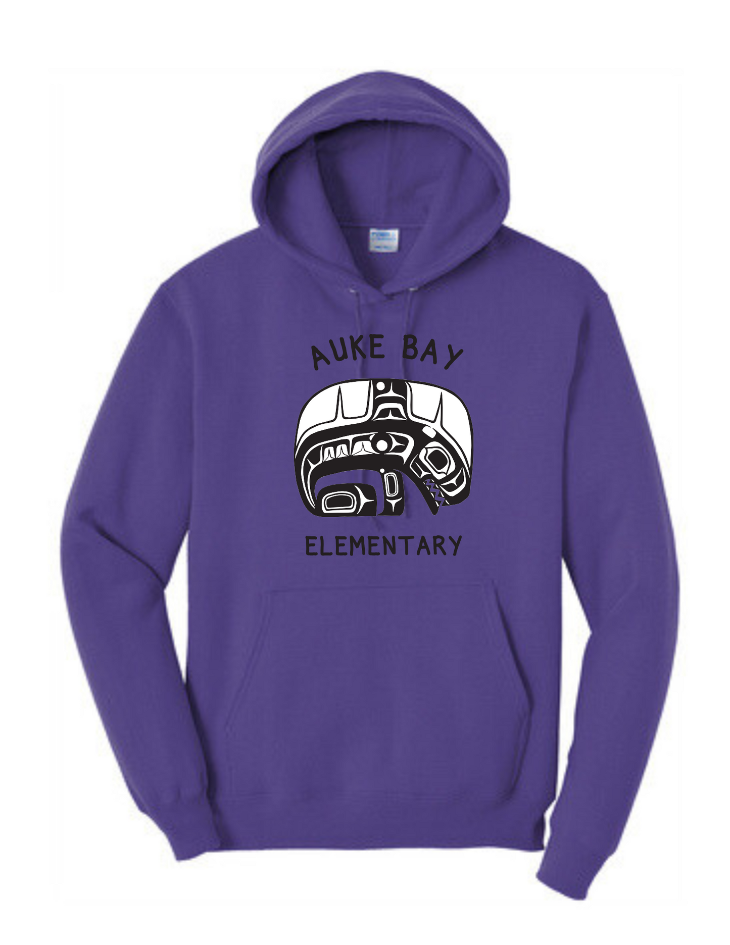 Auke Bay Pullover Hoodie with Full Front Print