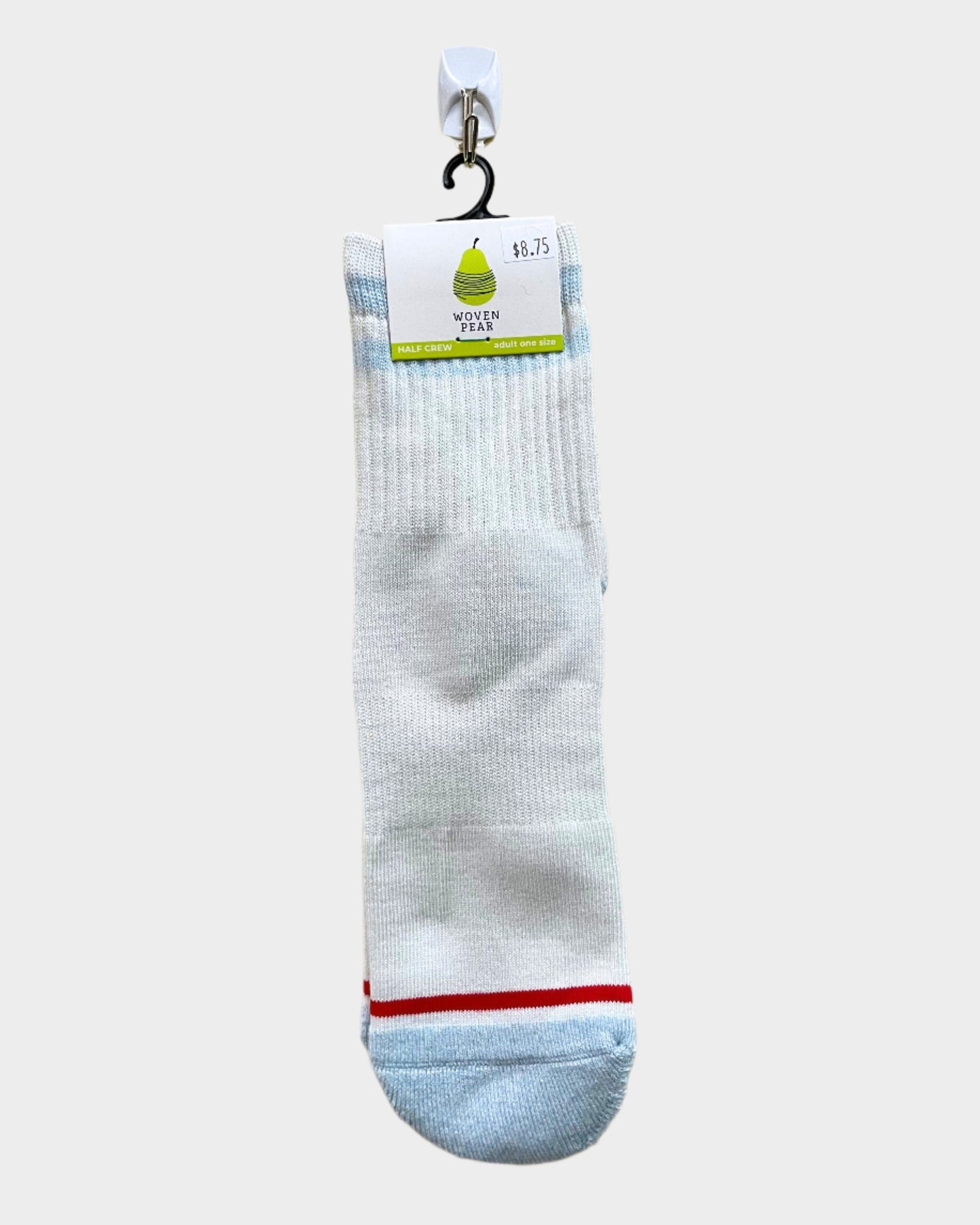 Adult Half-Crew Cotton Socks