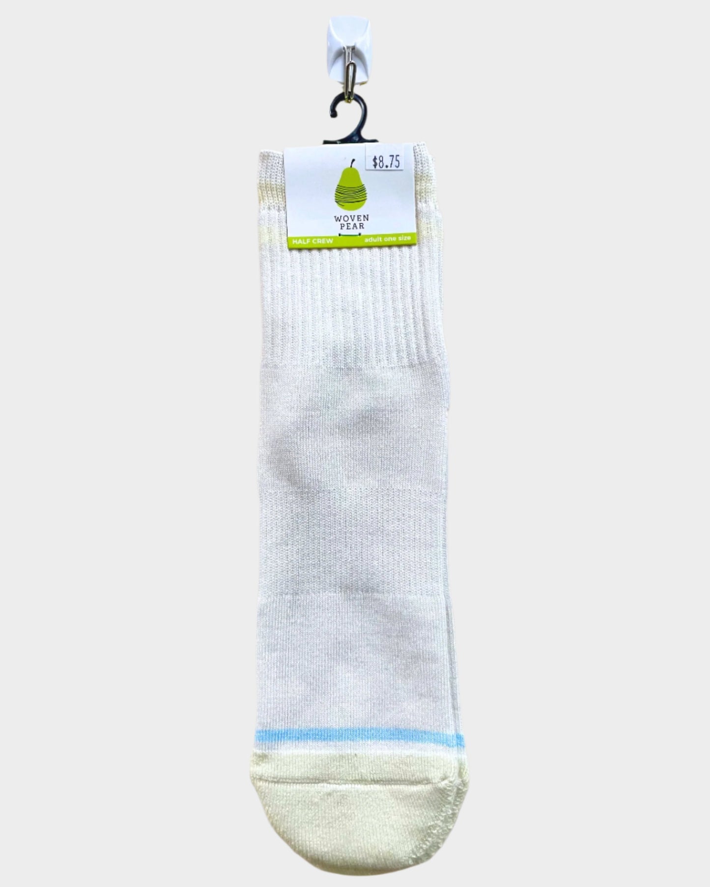 Adult Half-Crew Cotton Socks