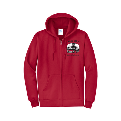 adult full zip hoodie