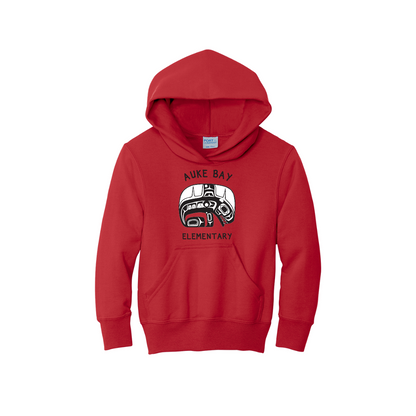 Auke Bay Pullover Hoodie with Full Front Print