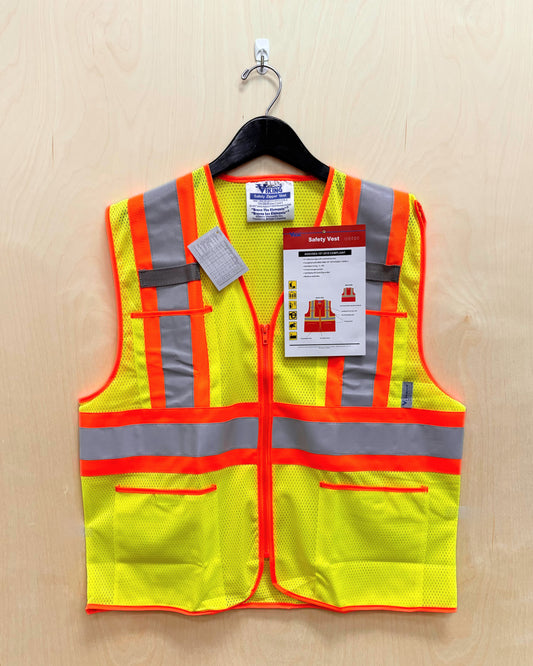 Open Road® Safety Zipper Vest