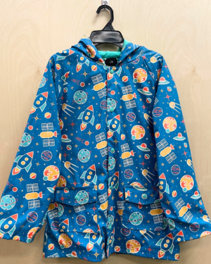 Oaki Kids Lined Rain Jacket with Buttons