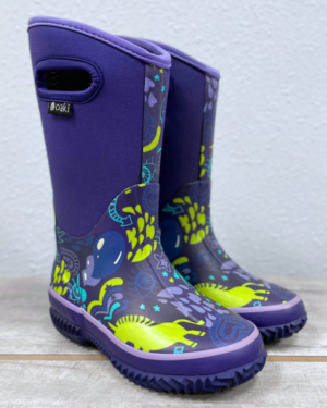 Purple Unicorns – Oaki Kids Neoprene Boots