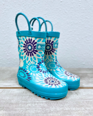 Frozen Bursts – Oaki Kids Rubber Rain Boots