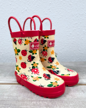 Ladybugs – Oaki Kids Rubber Rain Boots